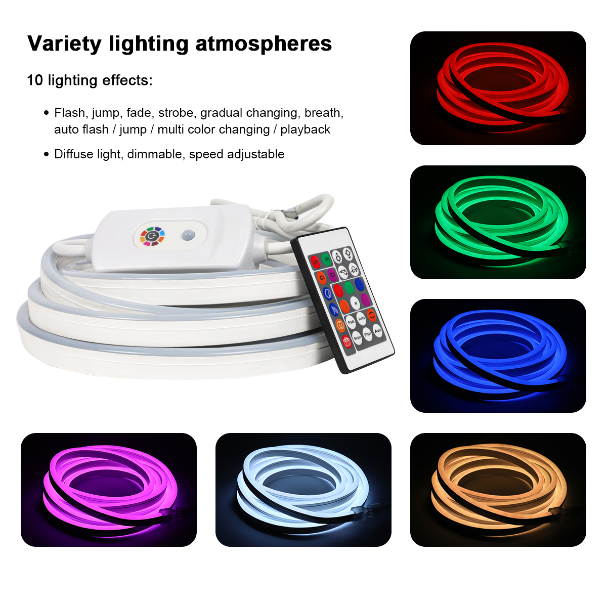 Multi Color RGB Neon Light